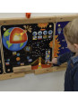 MASTERKIDZ Tablica Edukacyjna Ziemia Montessori MASTERKIDZ Tablica Edukacyjna Ziemia Montessori