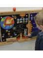 MASTERKIDZ Tablica Edukacyjna Ziemia Montessori MASTERKIDZ Tablica Edukacyjna Ziemia Montessori