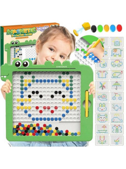 WOOPIE Tablica Magnetyczna dla Dzieci Montessori MagPad Dinozaur