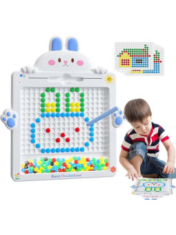 WOOPIE Tablica Magnetyczna dla Dzieci Montessori MagPad Królik