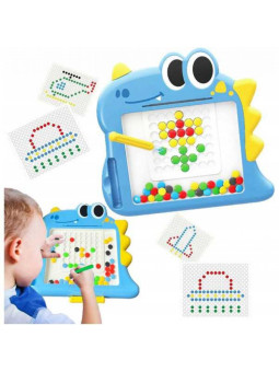 WOOPIE Tablica Magnetyczna dla Dzieci Montessori MagPad Dinozaur