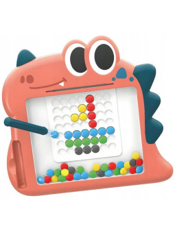 WOOPIE Tablica Magnetyczna dla Dzieci Montessori MagPad Dinozaur