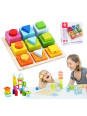 CLASSIC WORLD Układanka Geometryczna Klocki Sorter MONTESSORI 28 el. CLASSIC WORLD Układanka Geometryczna Klocki Sorter MONTESSORI 28 el.