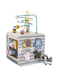 Viga PolarB Activity Box Drewniane Edukacyjne Centrum Gier 5w1 kostka Viga PolarB Activity Box Drewniane Edukacyjne Centrum Gier 5w1 kostka