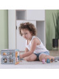 Viga PolarB Activity Box Drewniane Edukacyjne Centrum Gier 5w1 kostka Viga PolarB Activity Box Drewniane Edukacyjne Centrum Gier 5w1 kostka