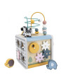 Viga PolarB Activity Box Drewniane Edukacyjne Centrum Gier 5w1 kostka Viga PolarB Activity Box Drewniane Edukacyjne Centrum Gier 5w1 kostka