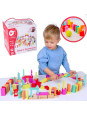 CLASSIC WORLD Drewniane Domino dla Dzieci Misie 105 el. CLASSIC WORLD Drewniane Domino dla Dzieci Misie 105 el.