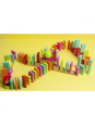 CLASSIC WORLD Drewniane Domino dla Dzieci Misie 105 el. CLASSIC WORLD Drewniane Domino dla Dzieci Misie 105 el.