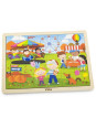 VIGA Drewniane Puzzle Jesień 24 Elementy VIGA Drewniane Puzzle Jesień 24 Elementy