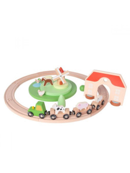 CLASSIC WORLD Drewniana Kolejka Farma