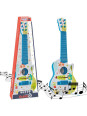 WOOPIE Gitara Akustyczna dla Dzieci Niebieska 55 cm WOOPIE Gitara Akustyczna dla Dzieci Niebieska 55 cm