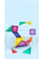 WOOPIE Tangram Klocki Magnetyczne Puzzle 3D WOOPIE Tangram Klocki Magnetyczne Puzzle 3D