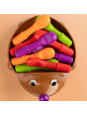 WOOPIE Gra Zręcznościowa Jeżyk Sorter Montessori Nauka Liczb i Kolorów 4w1
