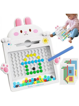 WOOPIE Tablica Magnetyczna dla Dzieci Montessori MagPad Królik