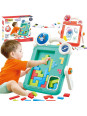 WOOPIE Dwustronna Tablica do Rysowania Gra Tetris 2w1