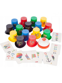 WOOPIE Gra Zręcznościowa Szybkie Kapelusze 4+