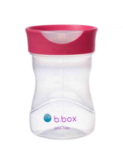 Kubek treningowy 240 ml, malinowy, b.box