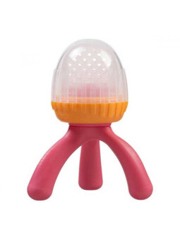 Gryzak silikonowy do podawania pokarmu, Strawberry Shake, b.box