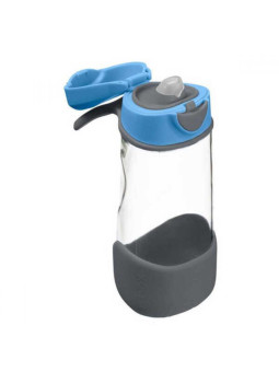 Sportowa butelka tritanowa 450 ml, Blue Slate, b.box