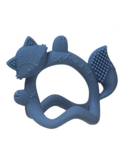 Gryzak lisek, błękit, b.box