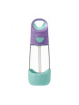Butelka tritanowa ze słomką 450 ml, Lilac Pop, b.box Butelka tritanowa ze słomką 450 ml, Lilac Pop, b.box