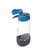 Sportowa butelka tritanowa 600 ml, Blue Slate, b.box