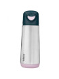 Butelka termiczna z ustnikiem sportowym 500 ml, Indigo Rose, b.box