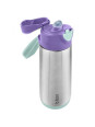 Butelka termiczna z ustnikiem sportowym 500 ml, Lilac Pop, b.box Butelka termiczna z ustnikiem sportowym 500 ml, Lilac Pop, b.box