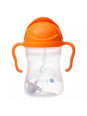 Bidon ze słomką 240 ml, pomarańczowy, b.box Bidon ze słomką 240 ml, pomarańczowy, b.box