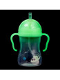 Bidon ze słomką 240ml, Glow in the dark, b.box