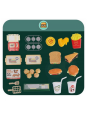 WOOPIE Sklep Restauracja Fast Food Mini Burger Shop 35 el. WOOPIE Sklep Restauracja Fast Food Mini Burger Shop 35 el.
