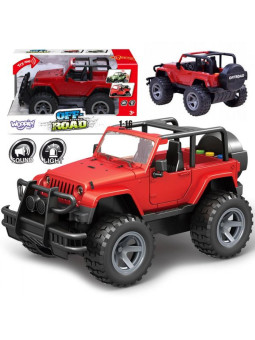 WOOPIE Auto Samochód Terenowy z Dźwiękiem i Światłem