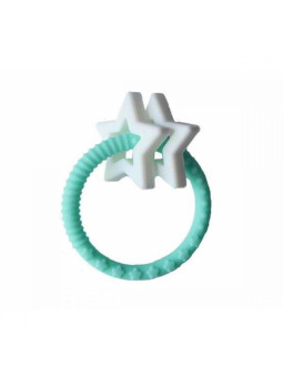 Gryzak dla dziecka Gwiazdki, miętowy, Jellystone Designs