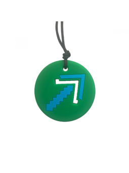 Gryzak terapeutyczny, strzałka, zielony, Jellystone Designs