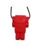 Gryzak terapeutyczny Robot, czerwony, Jellystone Designs