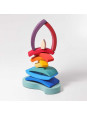 Wieża Łódka, kolorowa, 1+, Grimm's