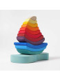 Wieża Łódka, kolorowa, 1+, Grimm's