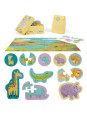 BOPPI, 10 w 1 progresywne pierwsze puzzle Safari 30 elem BOPPI, 10 w 1 progresywne pierwsze puzzle Safari 30 elem