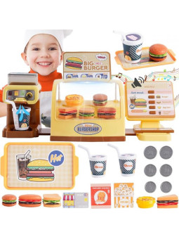 WOOPIE Sklep Restauracja Fast Food Mini Burger Shop "BIG BURGER"