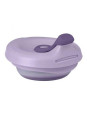 b.box fill+feed Silikonowa miseczka z pokrywką do karmienia niemowląt i dzieci piwonia b.box fill+feed Silikonowa miseczka z pokrywką do karmienia niemowląt i dzieci piwonia