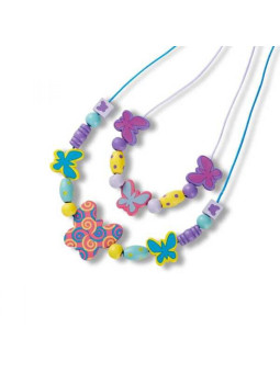 Zestaw koralików Motylki