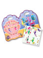 Melissa and Doug - Wypukłe naklejki wielokrotne Syrenki