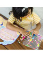 Melissa and Doug - Wypukłe naklejki wielokrotne Syrenki