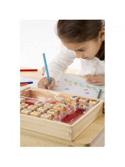 Stempelki Ulubione wzory - znaczki 26 sztuk