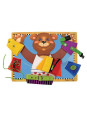 Melissa and Doug - Tablica motoryczna Ubierz misia