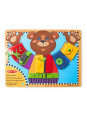 Melissa and Doug - Tablica motoryczna Ubierz misia