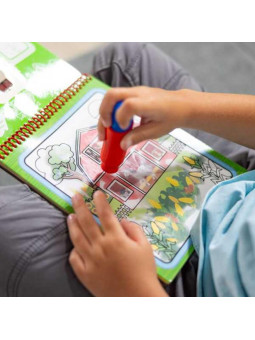 Malowanka wodna Kolorowanka Farma WaterWow