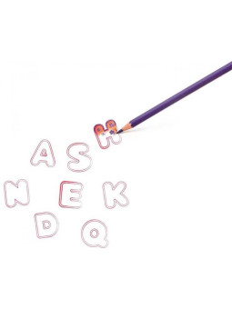 Puzzle ABC i stempelki z tuszem