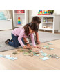 Puzzle podłogowe dinozaury 48el. Puzzle podłogowe dinozaury 48el.