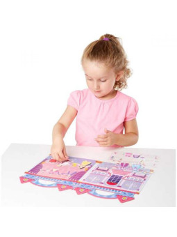 Naklejki wypukłe wielorazowe  – Księżniczki